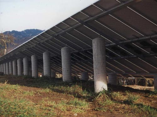 Anlage von IG Fotovoltaik Badida HMRK