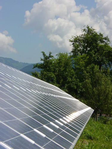 Anlage von IG Fotovoltaik Badida HMRK